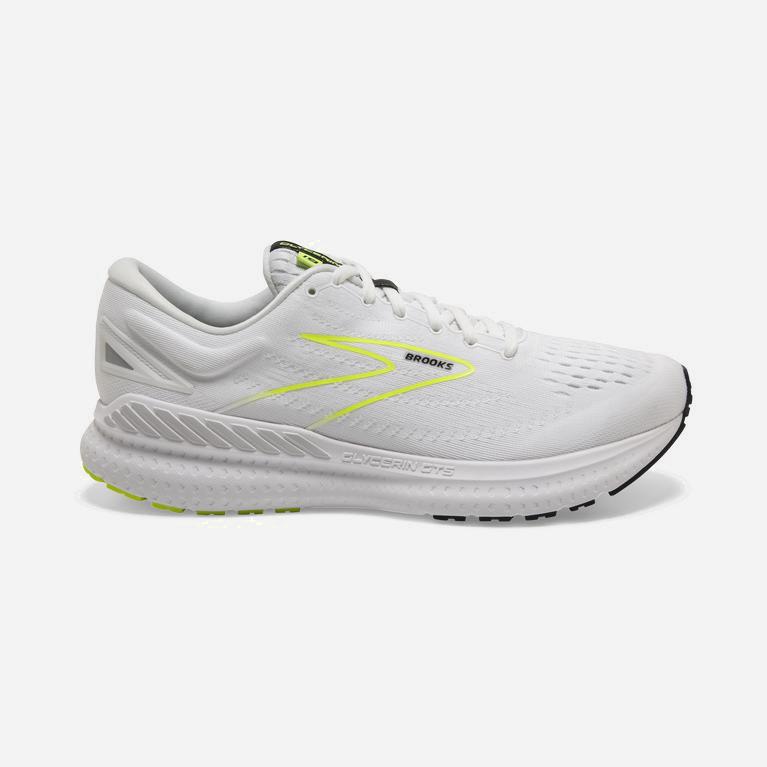 Ténis Brooks Glycerin Gts 19 Max Cushion Sapatilhas De Corrida Para Estrada Homem Branco /Pretas (19